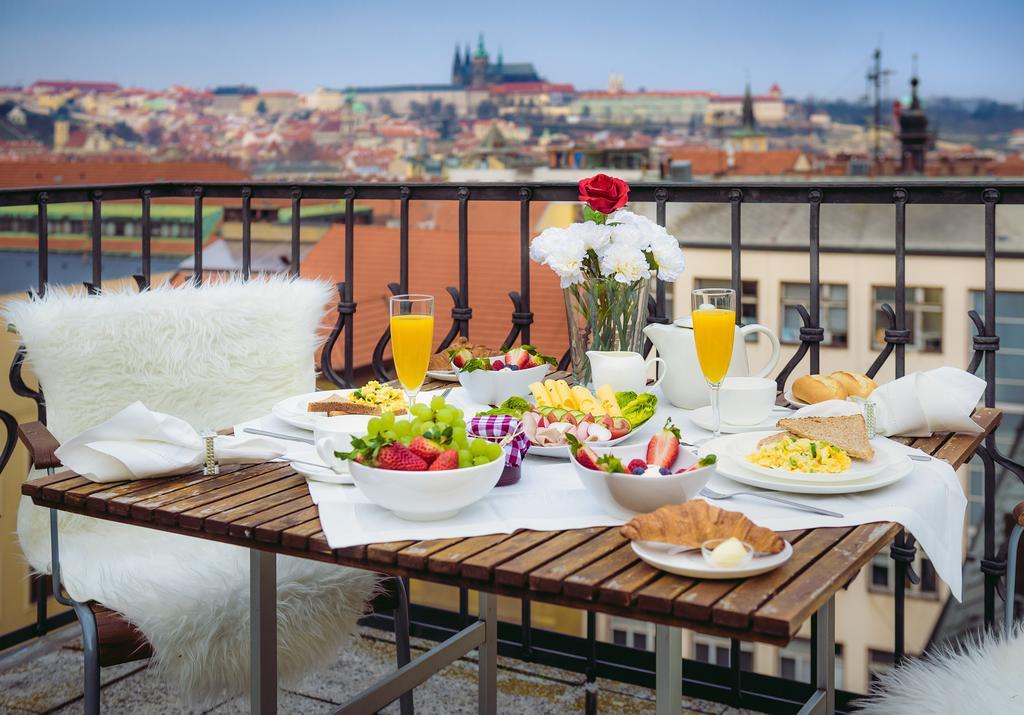 프라하 A/C + Terrace Breakfast At Tiffany'S 아파트 외부 사진